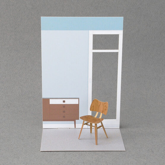Miniature model chair kit: 003 Butterfly chair 1958, Lucian Ercolani